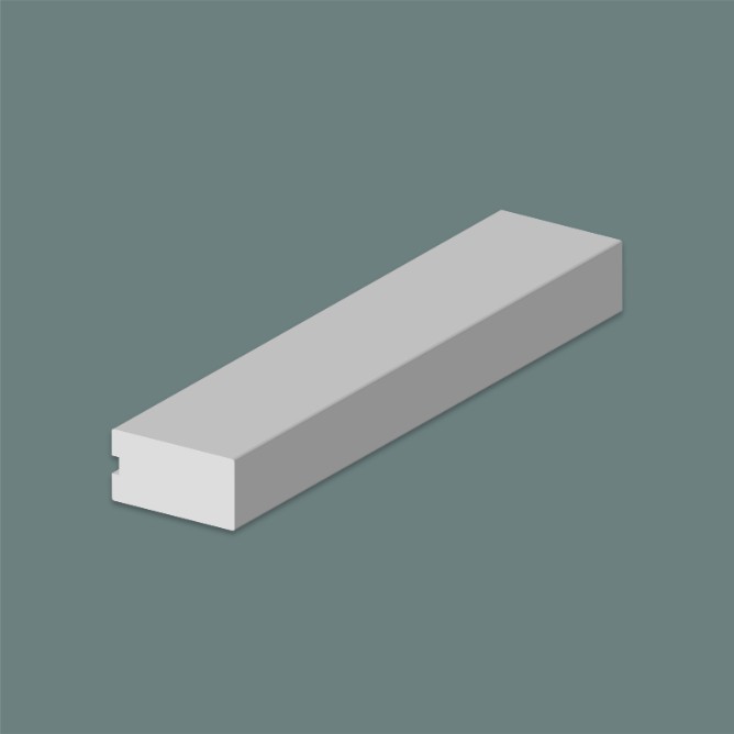 Accessories_5G Vinyl_Modern Cornice Pelmet_3050x50x30mm_CMYK Modern Cornice / Pelmet - Image 1