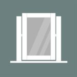 Single Square Mirror