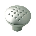 Satin Chrome Dimple Knob