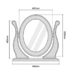 Oval Mirror - Image 2